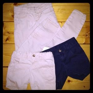 Bundle of 3 Girls 4/5 uniform bottoms good conditi
